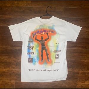 White Fortnite Travis Scott Tee. Medium, worn once